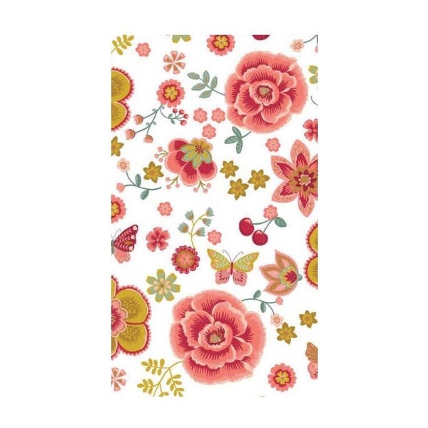 Popeline Happy Feelings fleurs