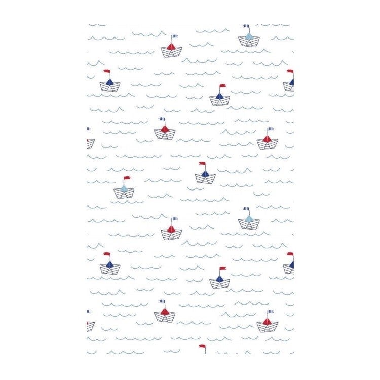 Popeline bateaux en papier