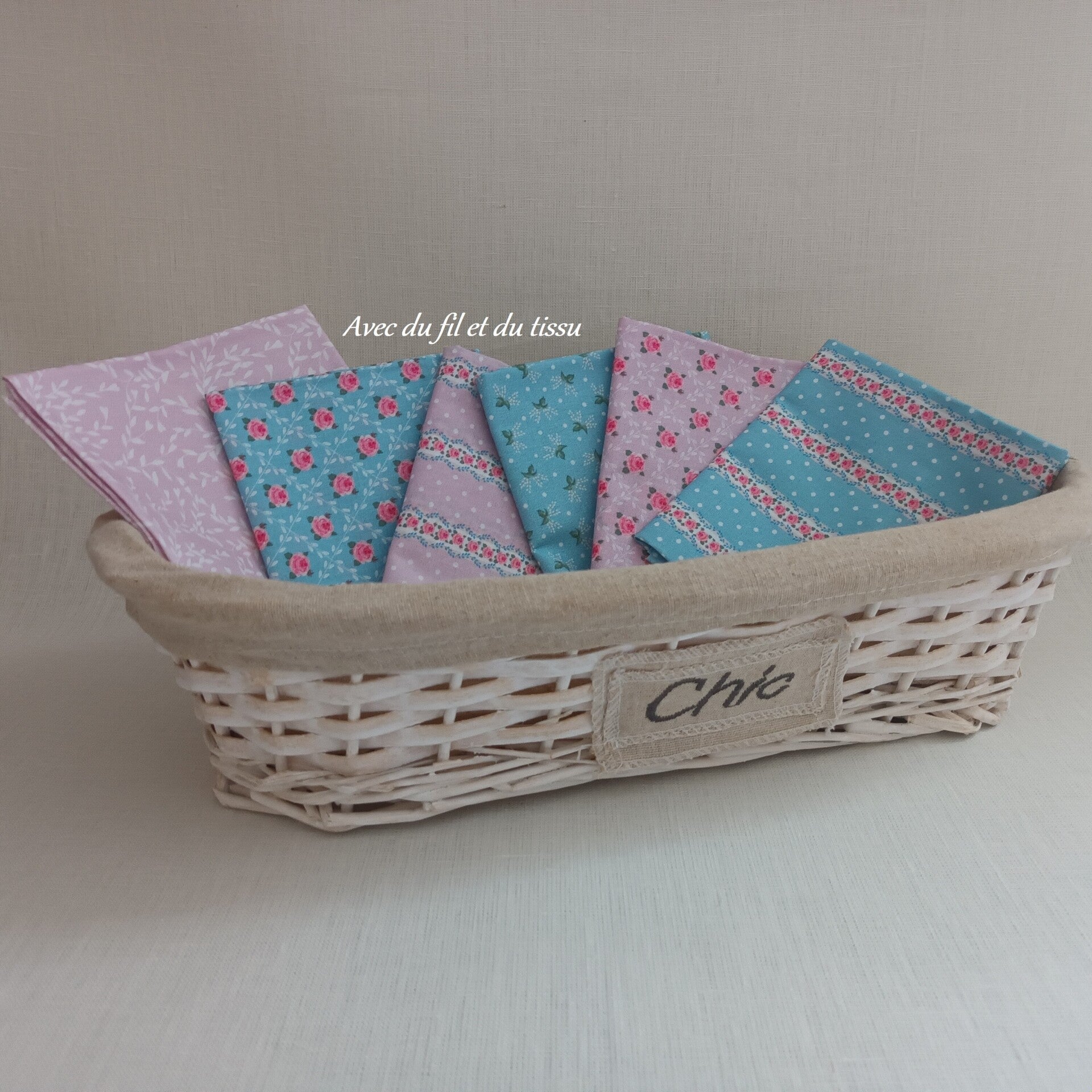 Tissu patchwork Campagne Chic - au choix