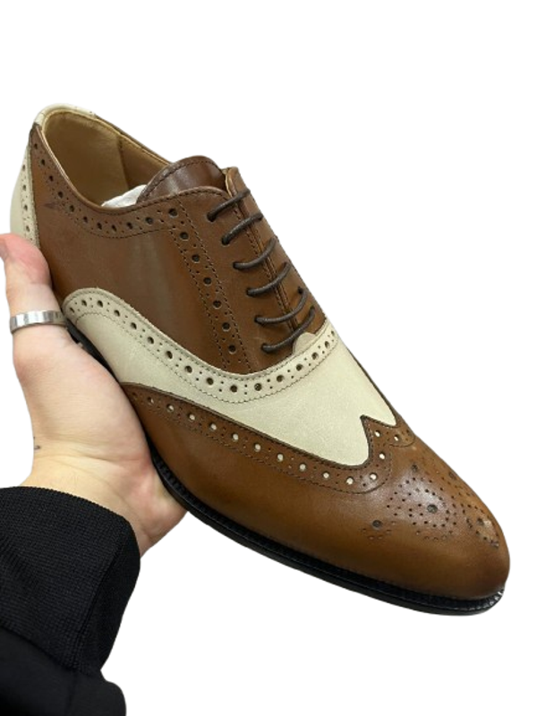 Soulier marron beige