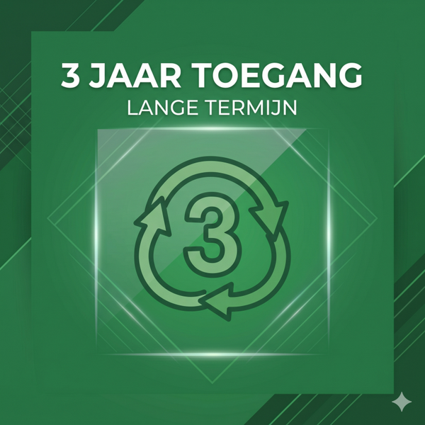 3 jaar toegang webbased PRPP Systeem