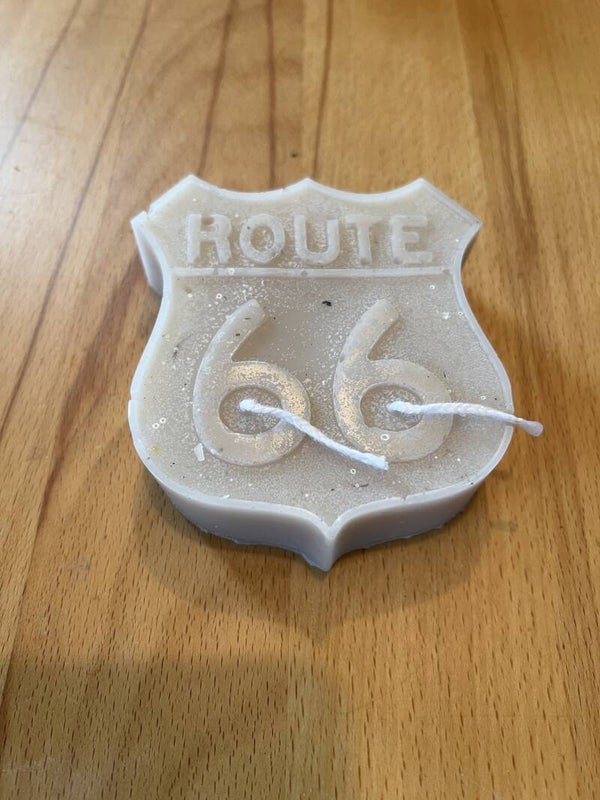 Route 66 Kerze