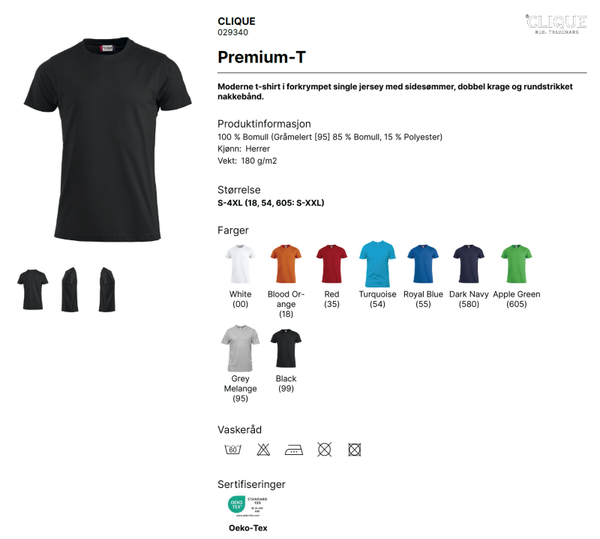 CLIQUE Premium-T