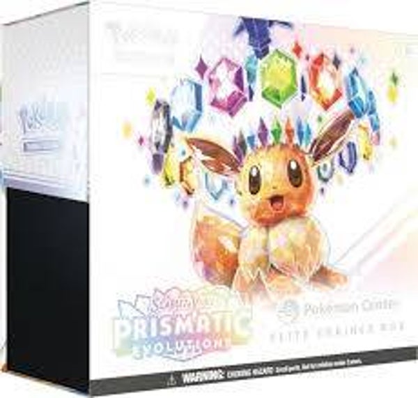 Prismatic Evolutions Pokémoncenter ETB