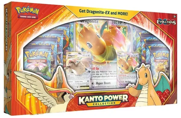 XY: Evolutions - Kanto Power Collection (Dragonite EX and Pidgeot EX)
