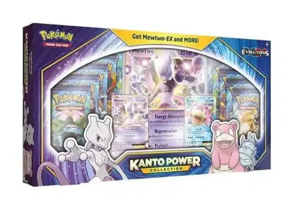 XY: Evolutions - Kanto Power Collection - (Mewtwo EX & Slowbro EX)