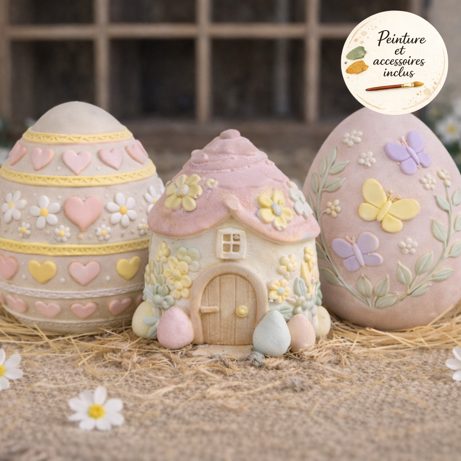 Coffret créatif prêt à peindre – Maison du printemps