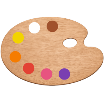 Palette Gourmande + 2 pinceaux et 1 mini palette de mélange offerts