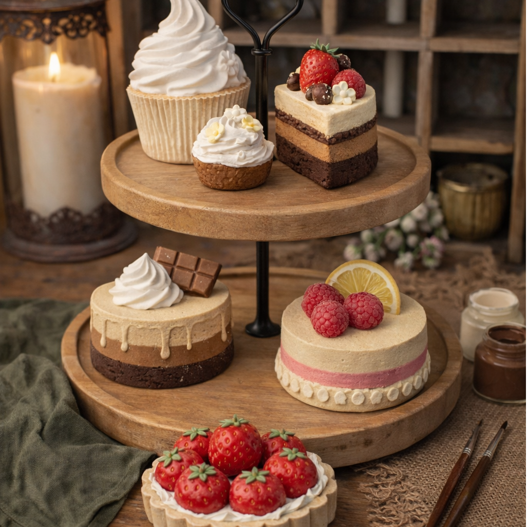 Coffret créatif prêt à peindre – Douceurs gourmandes