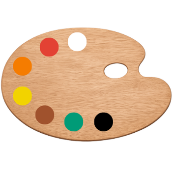 Palette nature d'automne + 2 pinceaux et 1 mini palette de mélange offerts
