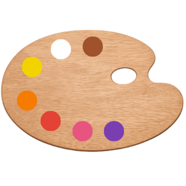 Palette Gourmande + 2 pinceaux et 1 mini palette de mélange offerts