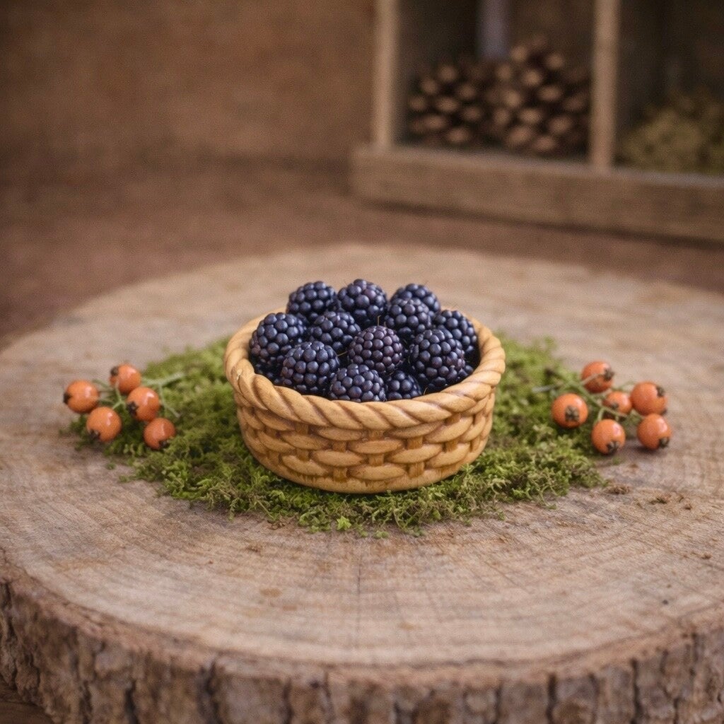 Panier de mûres