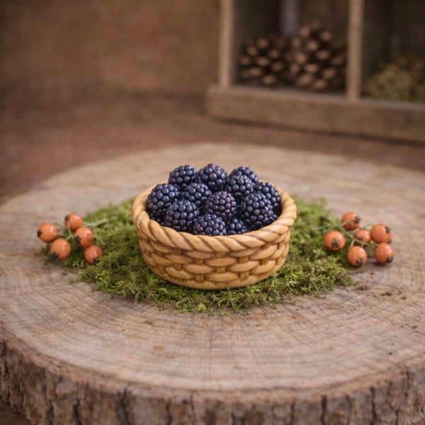 Panier de mûres