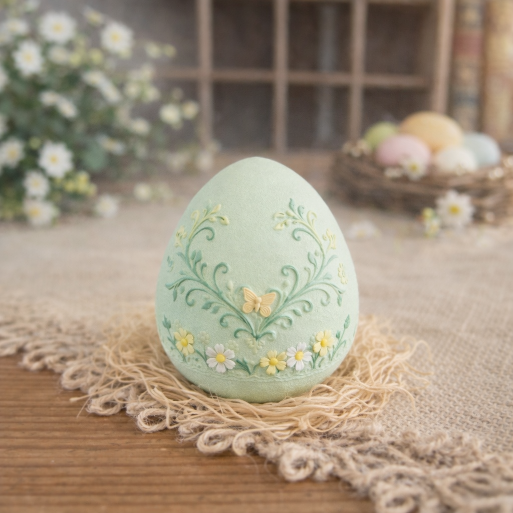 Oeuf Arabesque Papillons