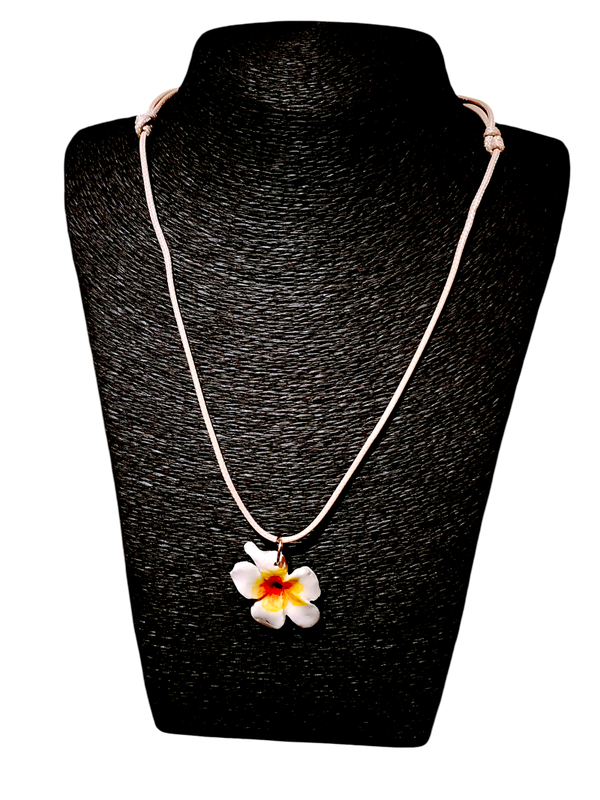 Frangipani necklace