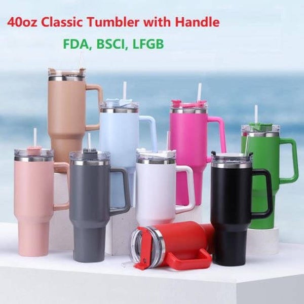 40oz Tumbler Stainless Steel Travel Double Walled Thermo