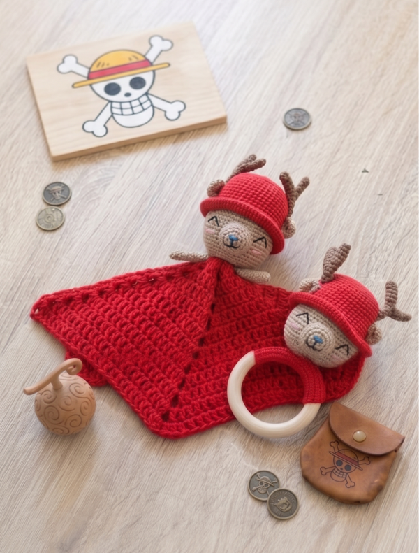Sonajero y mantita de Apego Chopper