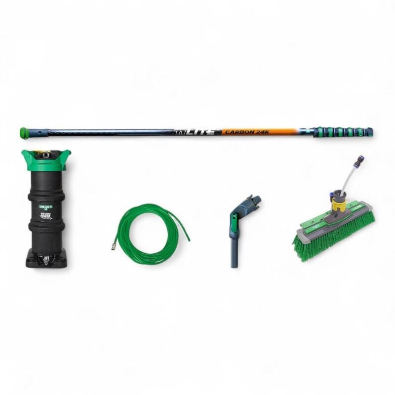 Unger Osmose HydroPower Ultra L - Starter Kit - Telescoopsteel Carbon 24K - 8,6M