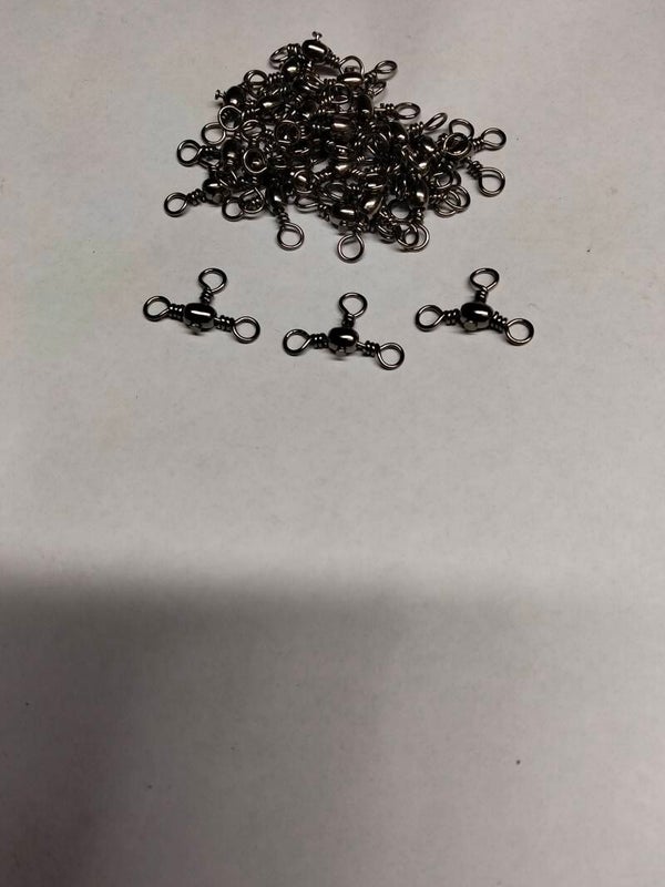 3 way swivels size 4