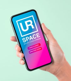 Your phone is the key for your locker