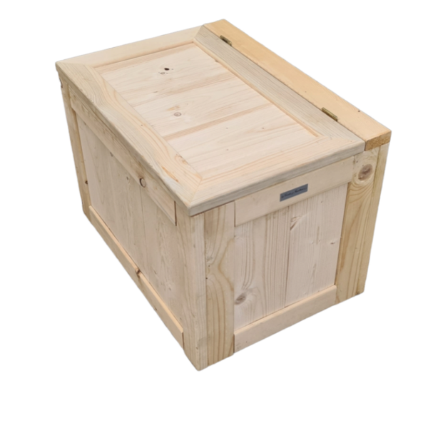 Steigerhouten opbergkist Vinny V/A
