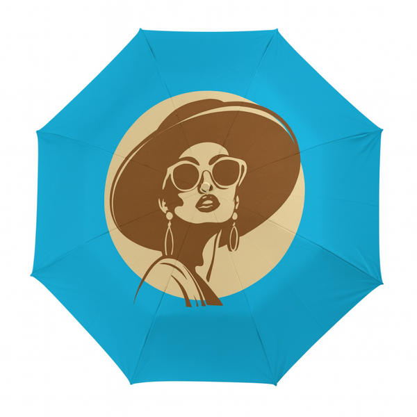 Le Paris Blue Umbrella