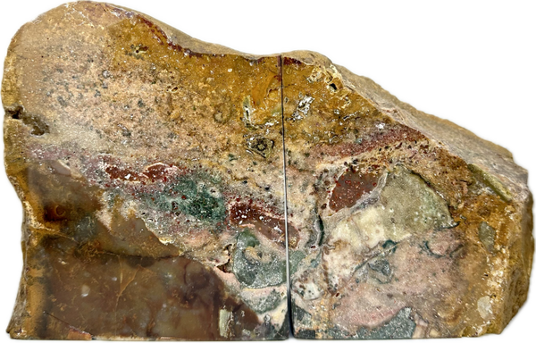 Boekensteun Heliotroop / Mosagaat