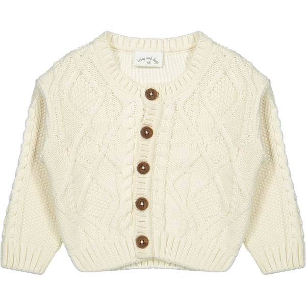 Knitted Cable Vest - Frogs & Dogs