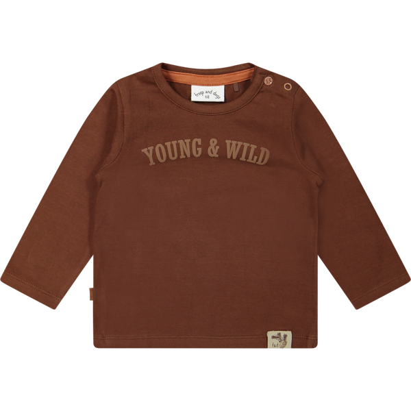 Friends in the Woods Shirt Young and Wild - Frogs & Dogs