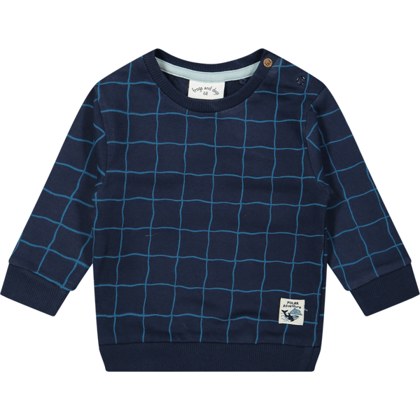 Polar Adventure Sweater Ice Checks - Frogs & Dogs