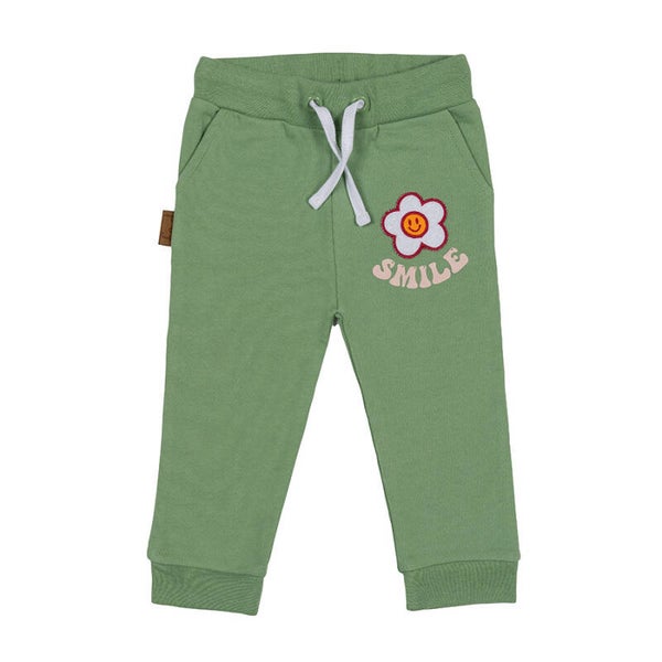 Flower Power jogging pant plein - Frogs & Dogs
