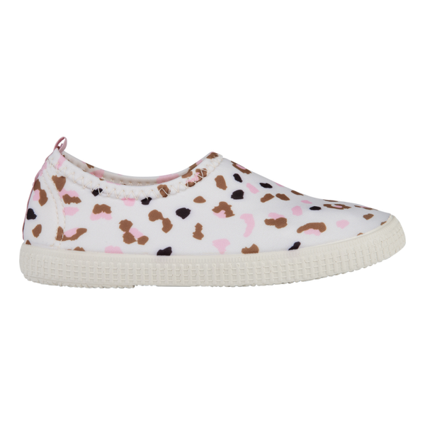 Lycra waterschoen kaki panterprint