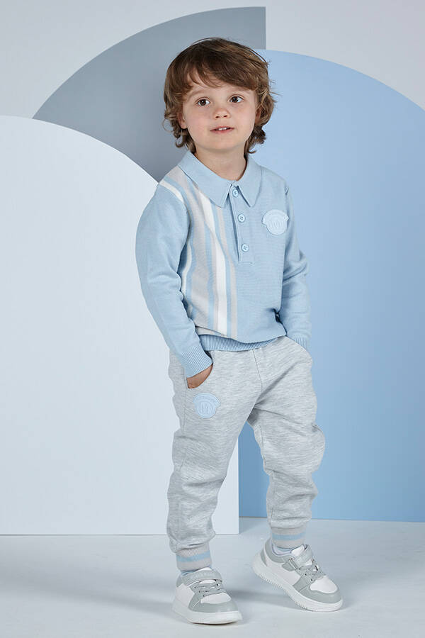 Knitted polo set Nino - Mitch & Son