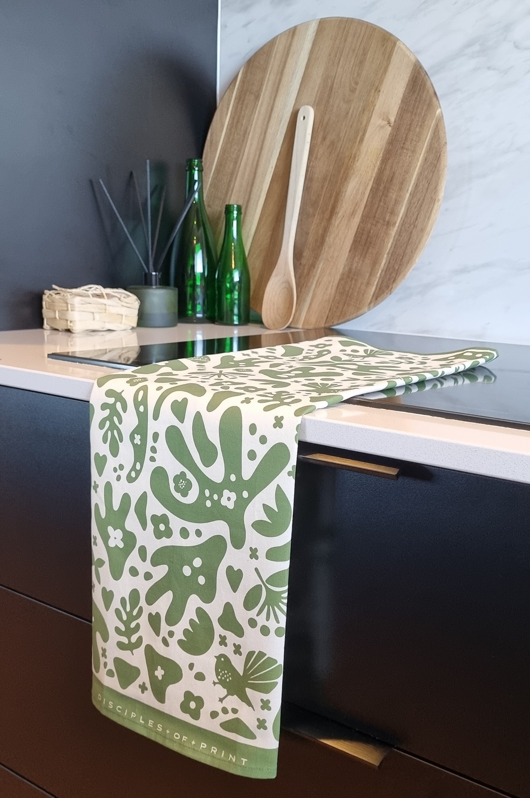 Tea towel + Flora & Fauna