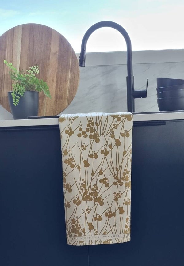 Tea towel + Wild Grass