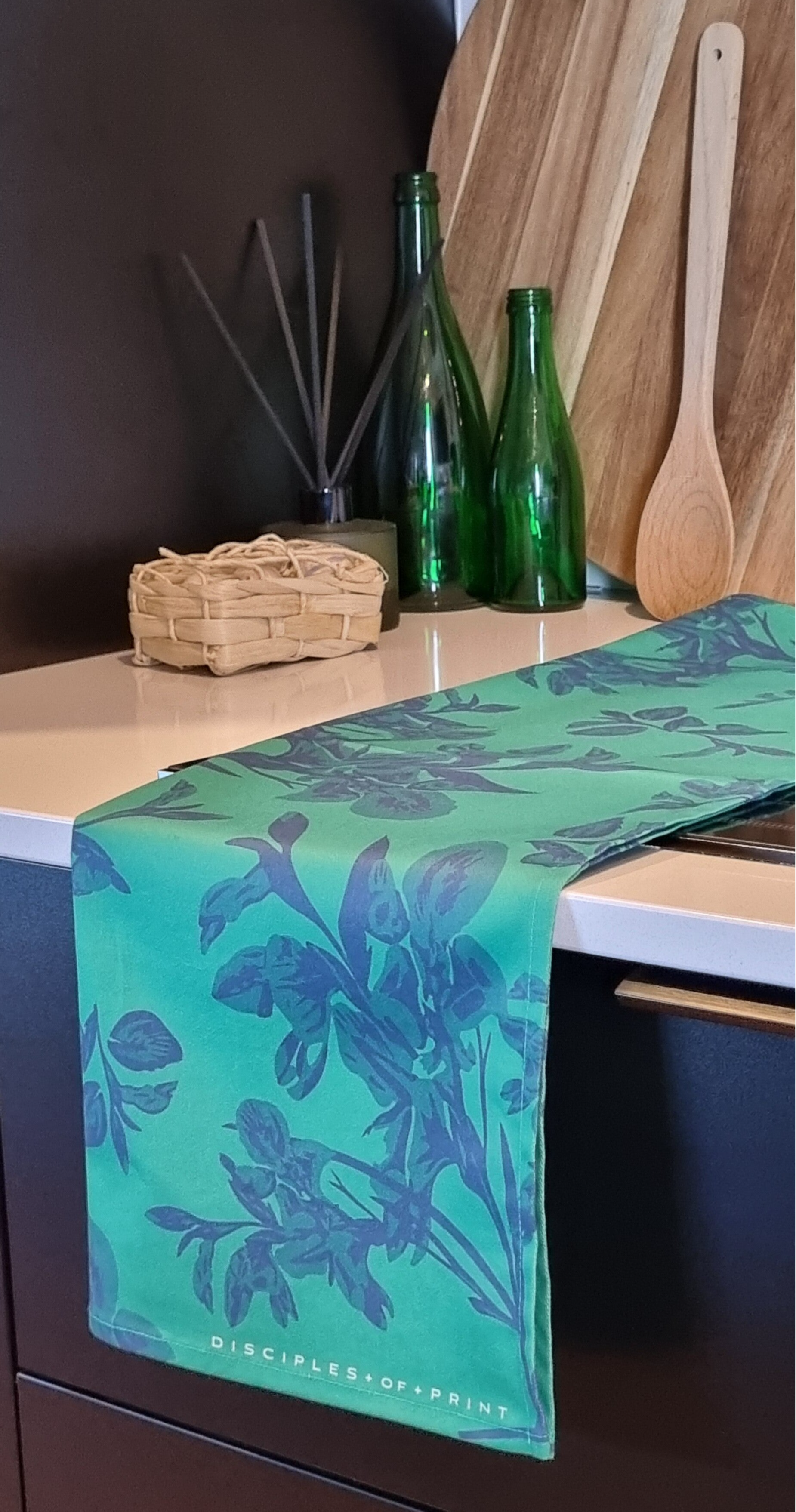 Tea towel + Vintage Floral