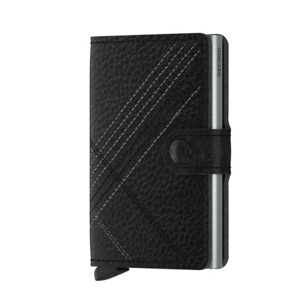 Miniwallet Stitch Linea Black