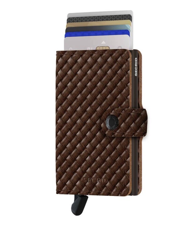 Miniwallet Basket Brown