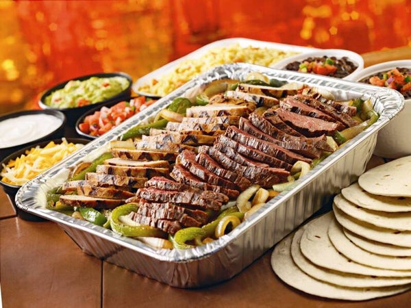 Fajitas Cater Tray