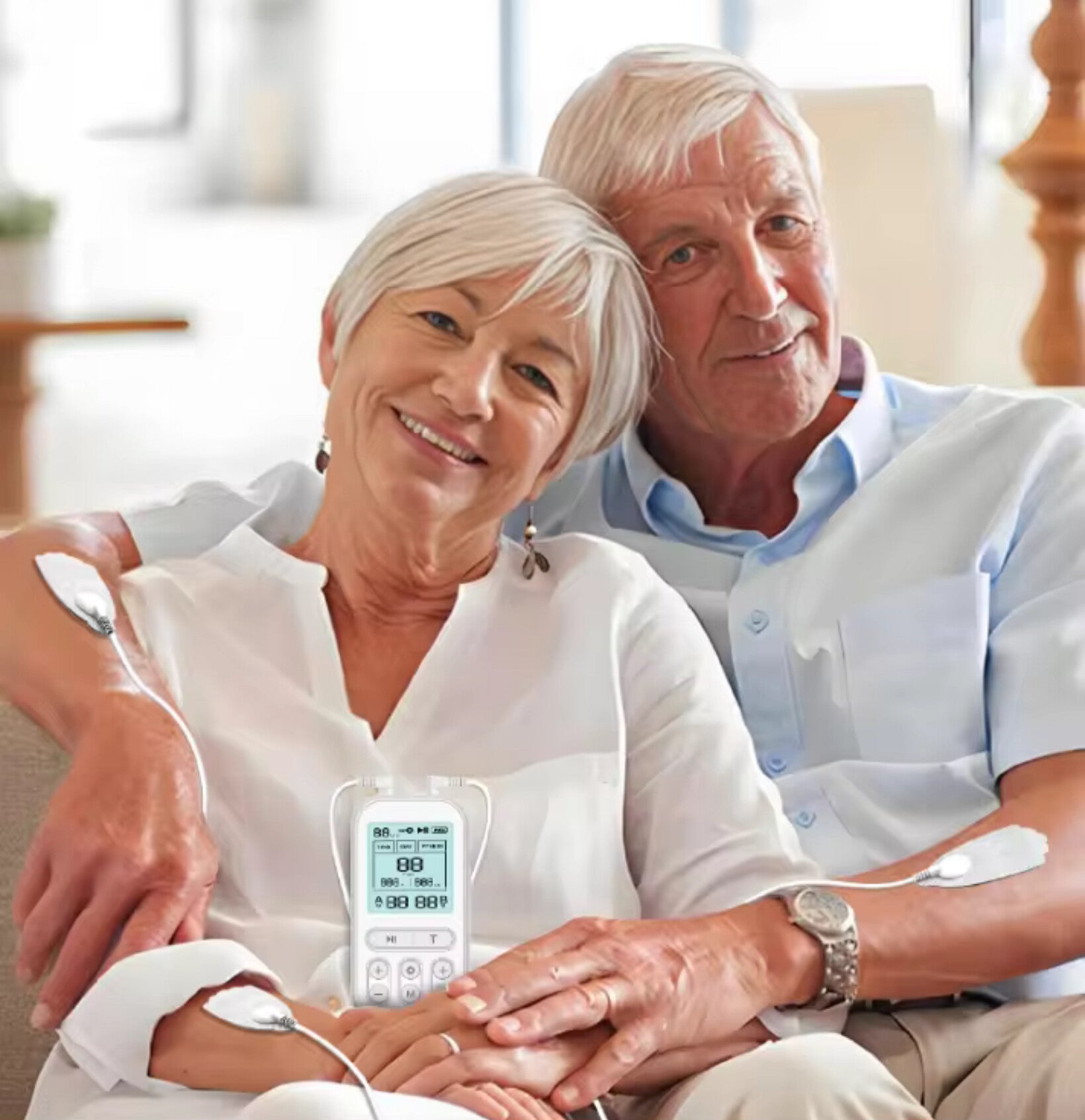 EMS spierstimulator voor nek- en schouderontspanning