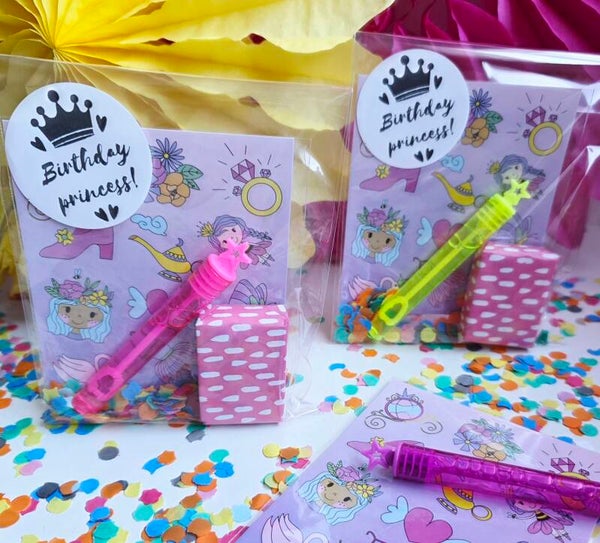 Prinsessen traktatie bellenblaas | Kant en klare schooltraktatie