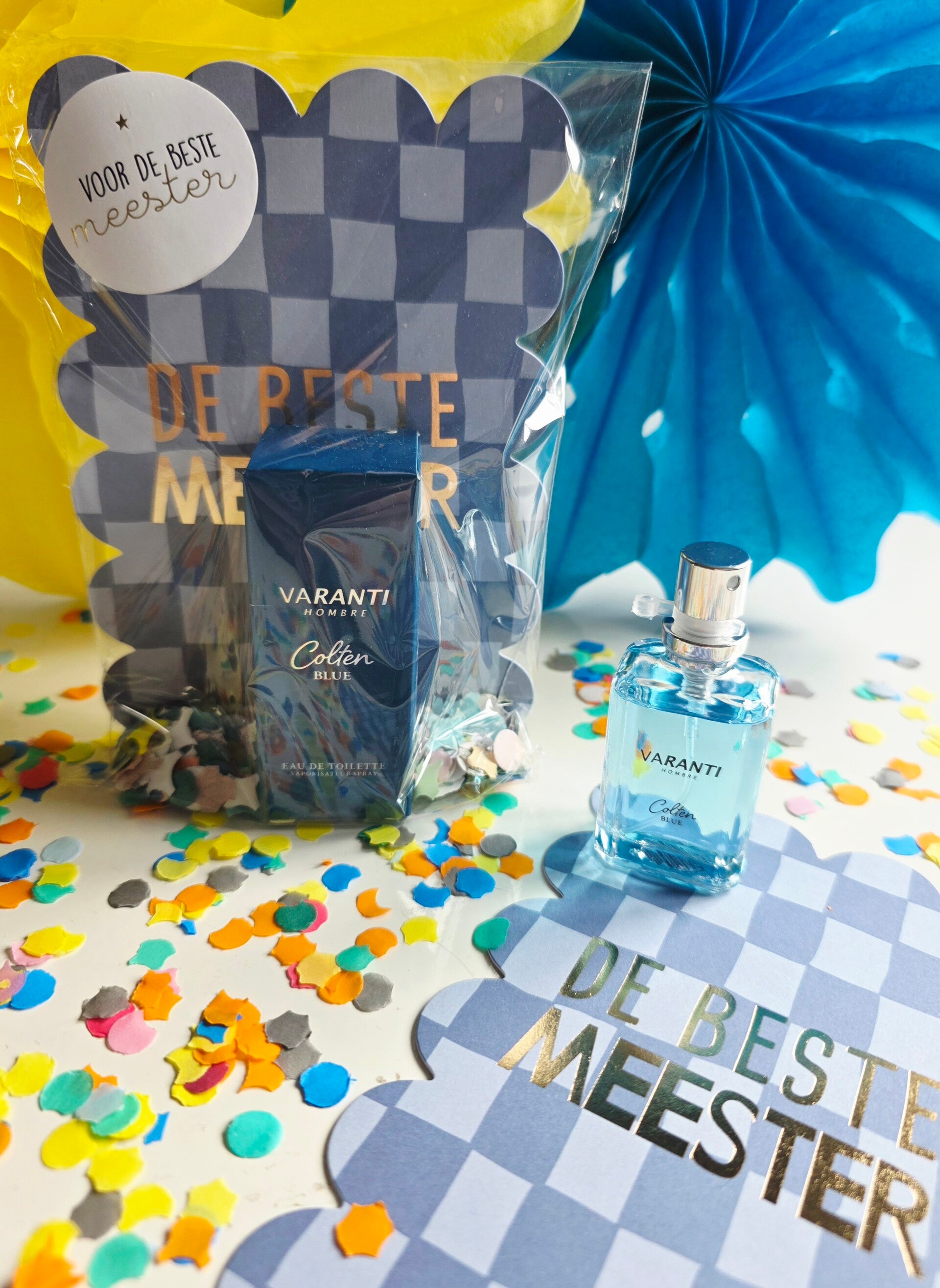 Cadeautje voor de meester parfum | Kant-en-klare traktatie