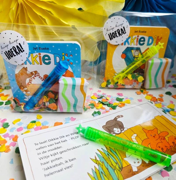 Dikkie Dik Traktatie Uitdeelboekje | School & KDV | Kant-en-klaar