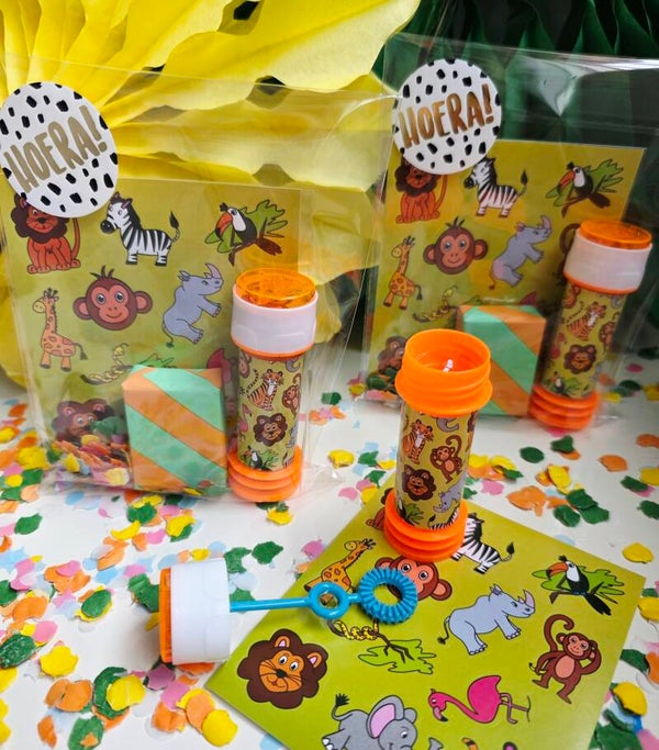 Jungle Traktatie Bellenblaas | School & KDV | Kant-en-klaar