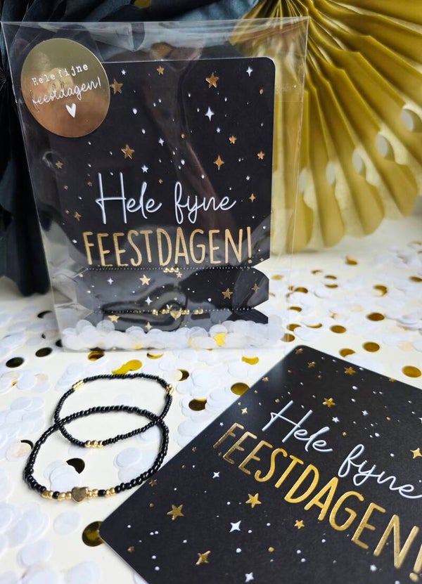 Kerstattentie Armbandjes | Kant-en-klaar Kerstcadeau