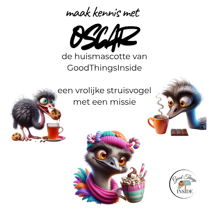 plaatje van oscar en de tekst maak kennis met Oscar