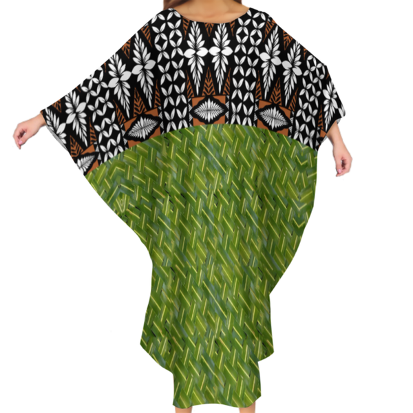 Unique Caftan and Island pattern dress