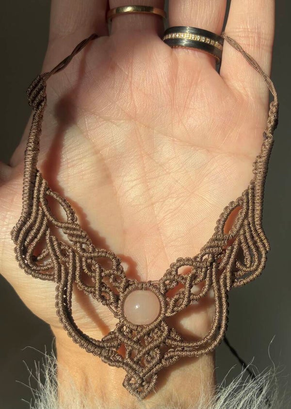 Macramé halskæde