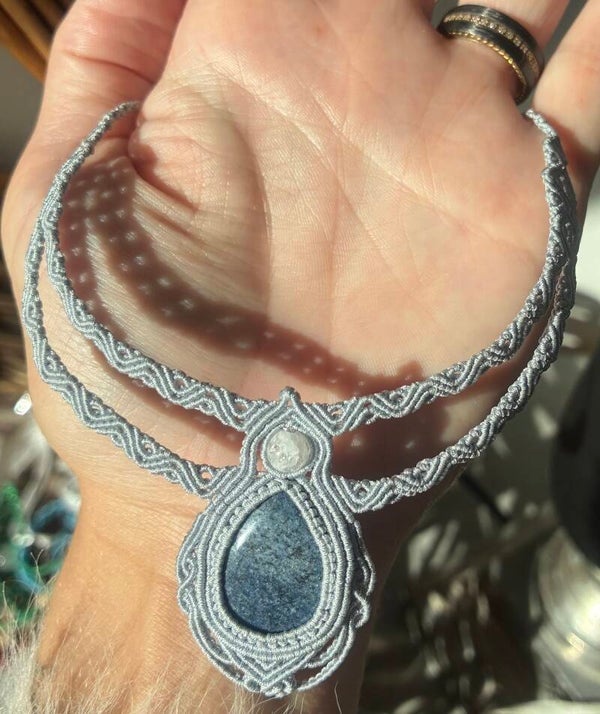 Macramé halskæde