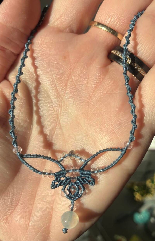 Macramé halskæde